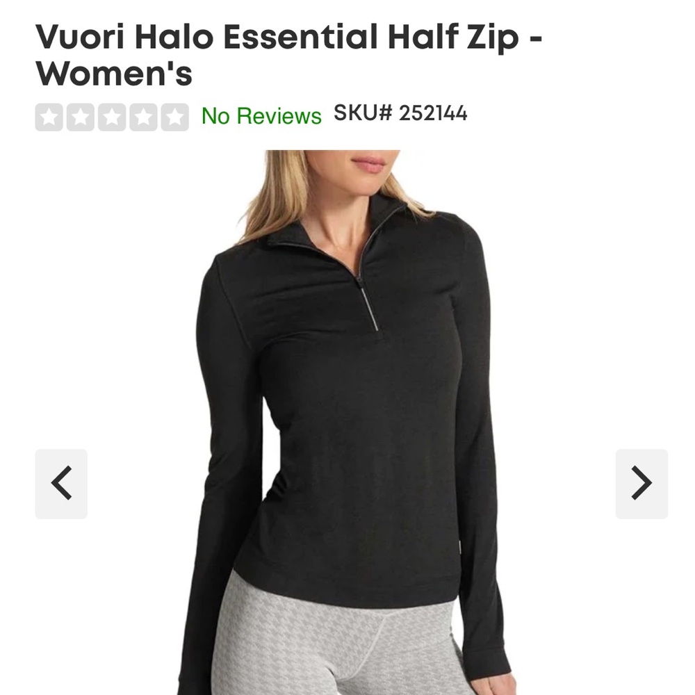 Vuori Halo Essential Half-Zip